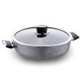 Shallow Pan Korkmaz Palma 24Cm -Gris chez affariyet pas cher