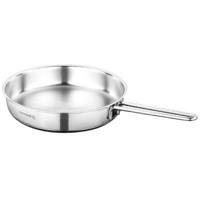 Poêle Korkmaz Perla 24Cm -Inox chez affariyet pas cher
