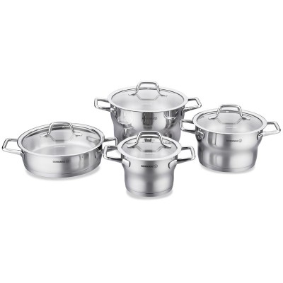 Batterie De Cuisine Korkmaz Estima 8 Pièces chez affariyet pas cher