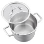 Batterie De Cuisine Korkmaz Estima 8 Pièces -Inox