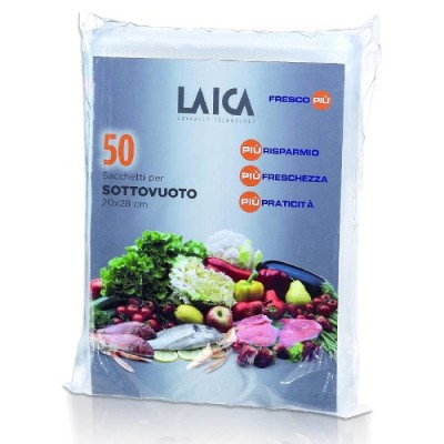 Rouleaux Pour Emballage Sous Vide LAICA 50 Pièces 20 x 28cm chez affraiyet pas cher