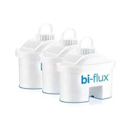 Pack 3 En 1 Filtres Biflux LAICA –Blanc
