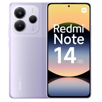 Smartphone Xiaomi Redmi Note 14 5G 8Go 256Go - Violet
