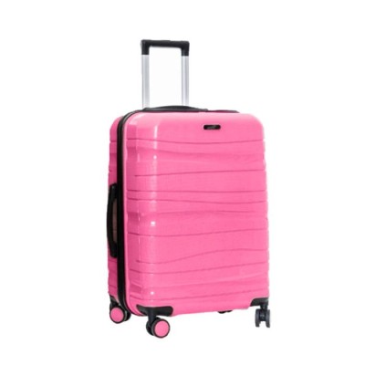 Valise Titou Incassable Moyen Modèle - Rose Fushia