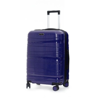 Valise Titou Incassable Moyen Modèle - Bleu Marine