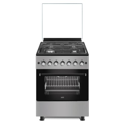 Cuisinière SEG 60Cm -Silver & Noir