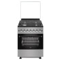 Cuisinière SEG 60Cm -Silver & Noir