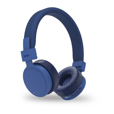 Casque Bluetooth HAMA Freedom Lit II supra-aural pliable avec micro - Bleu