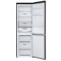 Réfrigérateur Combiné LG 341Litres NoFrost -Noir Mat