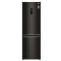 Réfrigérateur Combiné LG 341Litres NoFrost -Noir Mat
