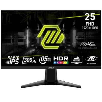 Ecran Gaming MSI MAG255XF 24.5'' Full HD Fast IPS 300Hz