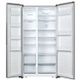 Réfrigérateur Side By Side Inverter HISENSE 637 Litres NoFrost -Inox + Micro-Onde 25L chez affariyet pas cher