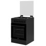 Cuisinière VEDETTE 4 Feux 60cm -Noir