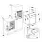 Four Électrique Encastrable Ventilé ARISTON 71L -Inox