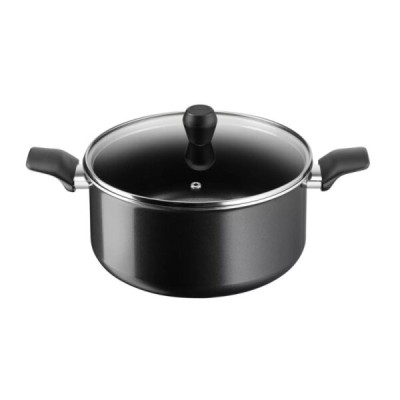 Faitout 24 cm Access + Couvercle en verre Chez affariyet pas cher