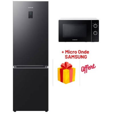 Réfrigérateur SAMSUNG Combiné All Around cooling 340 Litres NoFrost + WIFI -Noir