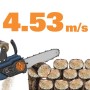Tronçonneuse à Chaine Sans Fil Blue Ridge BR8350 - Bleu