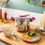 Cocotte Clipso TEFAL Minute Easy 6 Litres -Inox