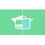 Cocotte Clipso TEFAL Minute Easy 6 Litres -Noir & Inox