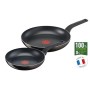 Pack de Poêles TEFAL 24 cm + 28 cm  chez affariyet pas cher