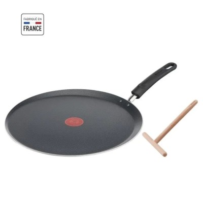 Crêpière 34cm Easy Cook & Clean + Répartiteur Galettière TEFAL chez affariyet pas cher
