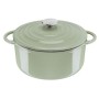 Faitout 25cm Fonte Lov Vert Lichen TEFAL chez affariyet pas cher