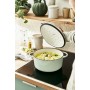 Faitout 25cm Fonte Lov Vert Lichen TEFAL chez affariyet pas cher