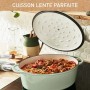 Cocotte en fonte ovale 34x26 cm TEFAL