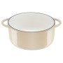 Faitout 25cm Fonte Lov Beige TEFAL