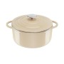 Faitout 29cm Fonte Lov TEFAL –Beige Chez affariyet pas cher