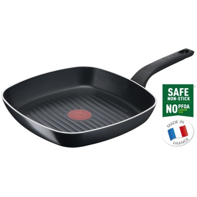 Poêle Grill 26x26cm Simply Clean TEFAL Chez affariyet pas cher -