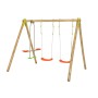 Portique en bois BERRY 1,90 m  3 agrès