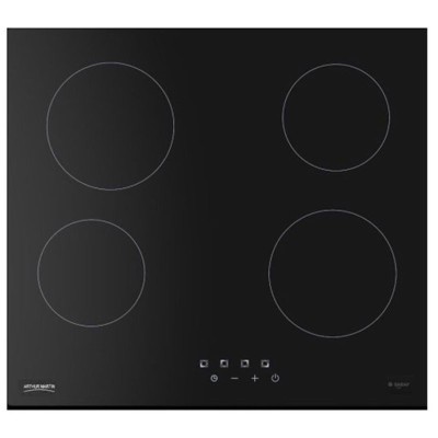 Plaque de Cuisson Electrique Arthur Martin 4 Feux 60Cm Tactile chez affariyet pas cher