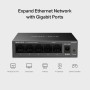 Switch de Bureau 5 ports Gigabit MERCUSYS MS105GS 10/100/1000 Mbps