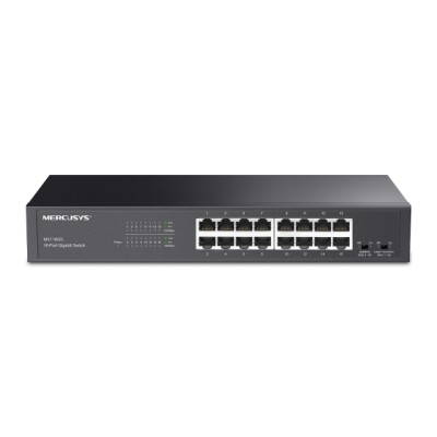 Switch de Bureau/rackable MERCUSYS MS116GS 16 Ports Gigabit 10/100/1000 Mbps