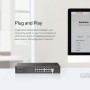 Switch de Bureau/rackable MERCUSYS MS116GS 16 Ports Gigabit 10/100/1000 Mbps
