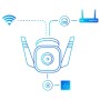 Caméra de vidéosurveillance TP-LINK WiFi Outdoor 3MP (IP66)