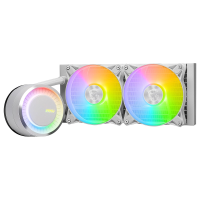 Refroidisseur De processeur Gamer MSI MAG CORELIQUIDE E240 - Blanc