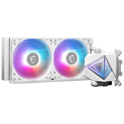 Refroidisseur De Processeur Gamer MSI MAG CORELIQUIDE I240 - Blanc