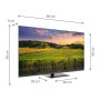 TV THOMSON 43" 43QG5C14 QLED UHD 4K Google Tv - Gris foncé