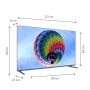 TV THOMSON 50" 50QG4S14 QLED Side Feet Google Tv - Noir