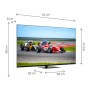 TV THOMSON 50QG7C14 UHD 4K 50″ Google Tv QLED Pro – Noir