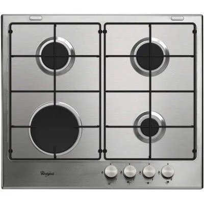 Plaque de cuisson encastrable WHIRLPOOL 4 Feux Inox (GMA6410/IX)