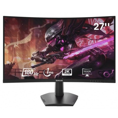 Ecran Gaming REDRAGON Coral II 27" 2K Curved 180 Hz
