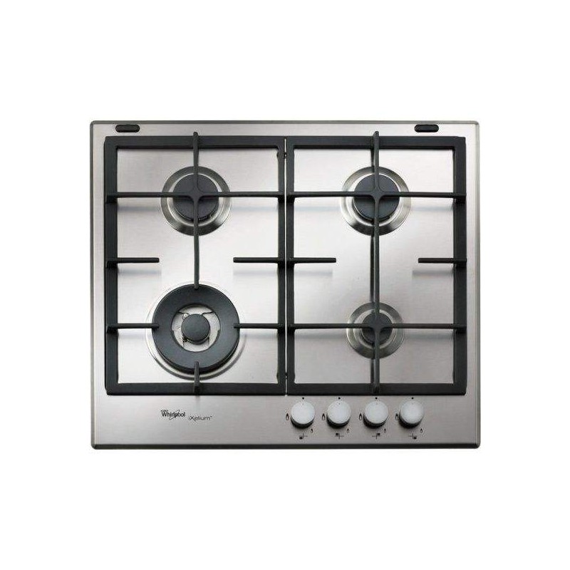Plaque de cuisson WHIRLPOOL 4 Feux Inox iXelium (GMA6422/IXL) whirlpool - 1 Plaque de cuisson WHIRLPOOL 4 Feux Inox iXelium (GMA6422/IXL) whirlpool - 1