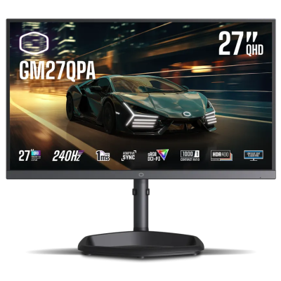 Ecran Gaming COOLER MASTER GM27QPA 27'' 2K QHD IPS 240Hz