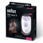 Épilateur BRAUN SILK-3 -Blanc & Violet