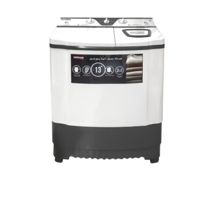 Machine À laver MAXWELL Semi-automatique 13kg Avec pompe -Blanc