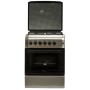 Cuisinière À Gaz 4 Feux MontBlanc -Inox