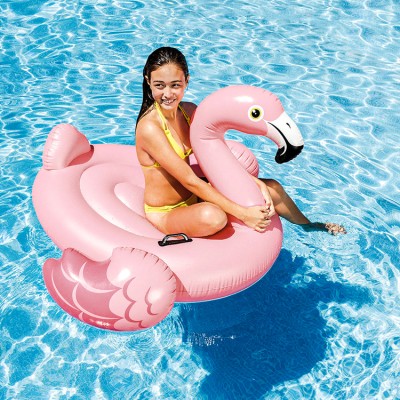 Flamant rose gonflable INTEX 57558